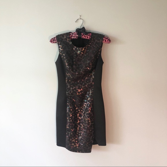 RACHEL Rachel Roy Dresses & Skirts - RACHEL Rachel Roy Black Floral Sleeveless Dress